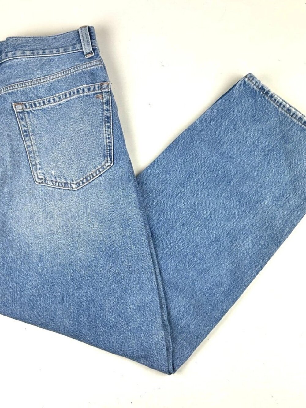 Madewell The Balloon Jean Women's 28 Light Wash Distressed 100% Cotton